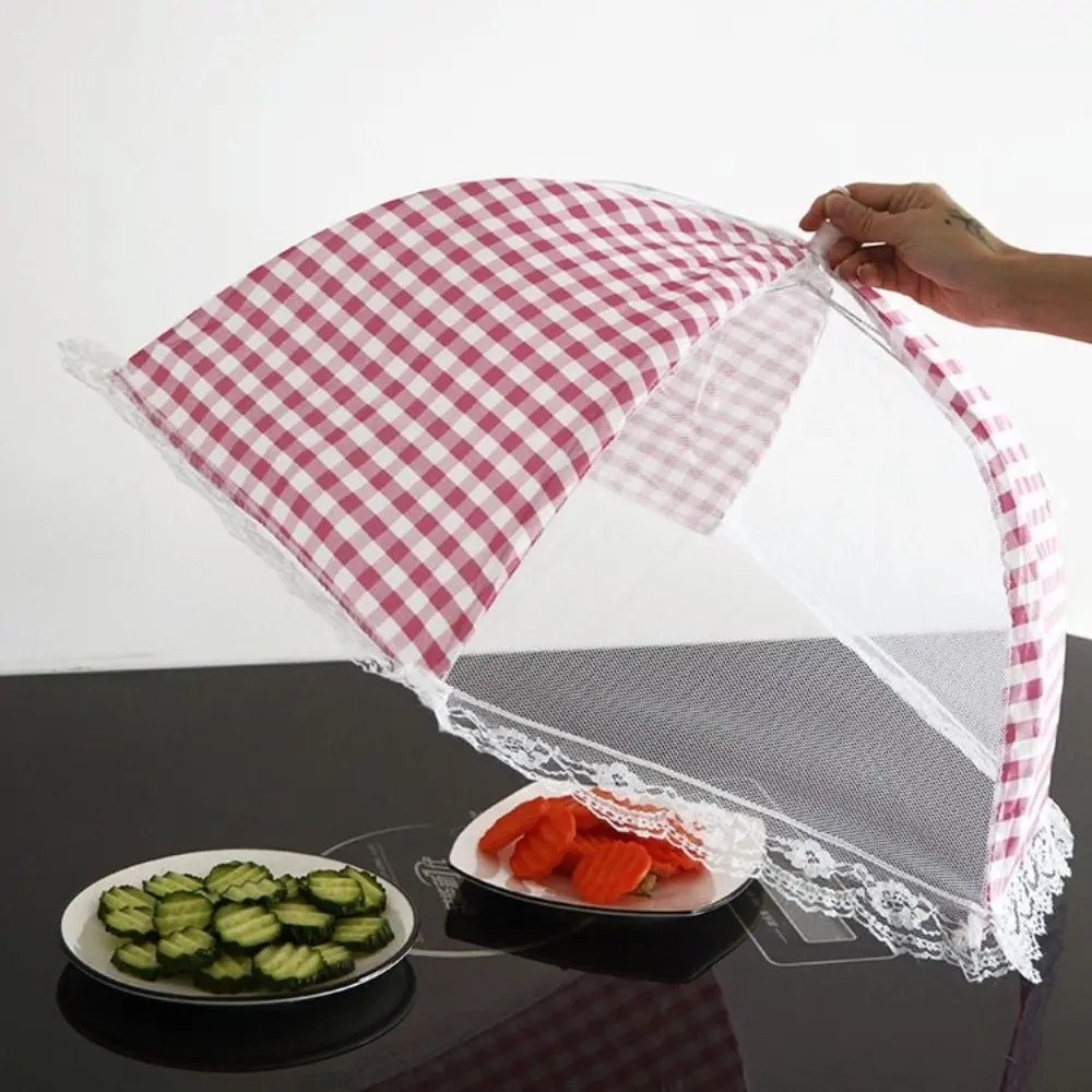 Foldable Breathable Anti Mosquito Dining Table Kitchen Gadgets Net Table Cover Meal Cover Food Cover Food Lid
