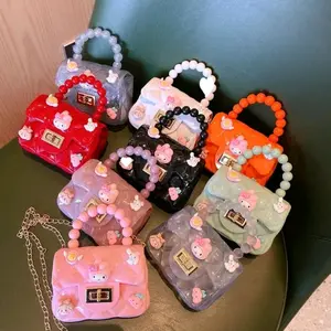 Tas Slempang Anak Jelly 3D Karakter Mini Import