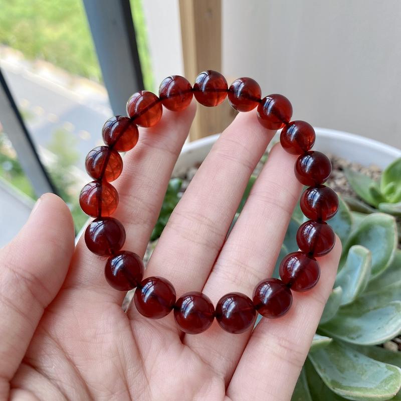 Vòng Tay Phong Thủy Hổ Pháchh Huyếtt- Tặng Hộp Gỗ - Mệnh Hỏa - Thổ - Phong Thủy Tây Tạng