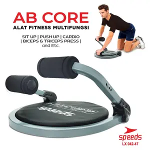 Ab Core Sport Power Ab Core Sit Up Push Up Cardio Pembentukan Otot 042-47