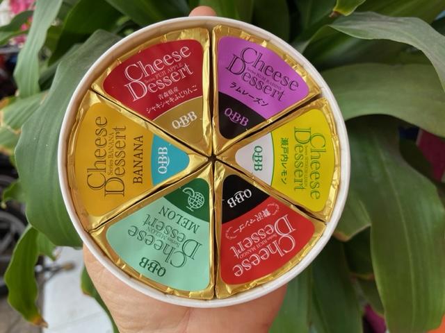 MIX 6 vị Phô mai QBB Nhật Bản 90G Phô mai Hoa Quả Xay Nhuyễn Không Đường Bổ Sung Canxi Đạm Chất Béo Cho Bé Ăn Dặm Tiêu Hóa