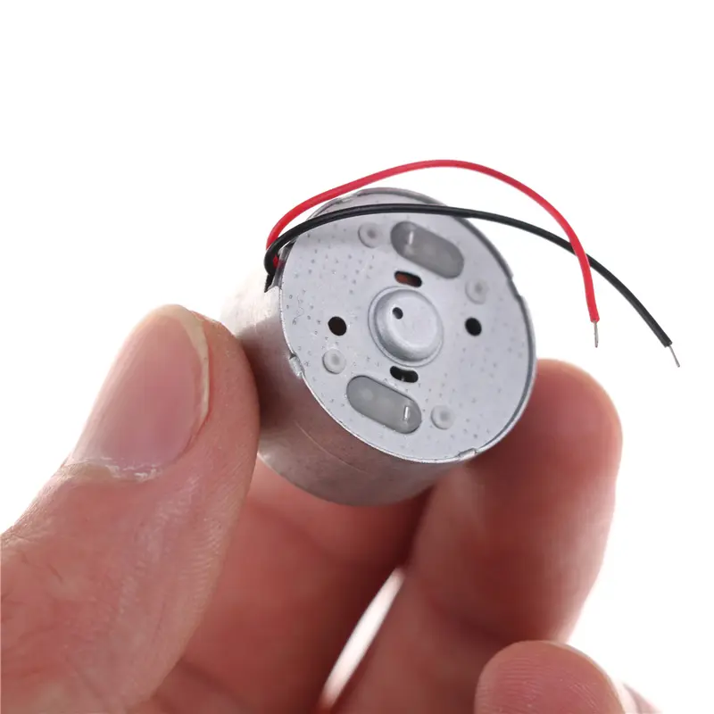 Động Cơ Năng Lượng Mặt Trời DC, RF-300C, Động Cơ Đồ Chơi Tròn Nhỏ, Có Cỡ 1.5V, 3V, 5V, 6V, 6600RPM 2