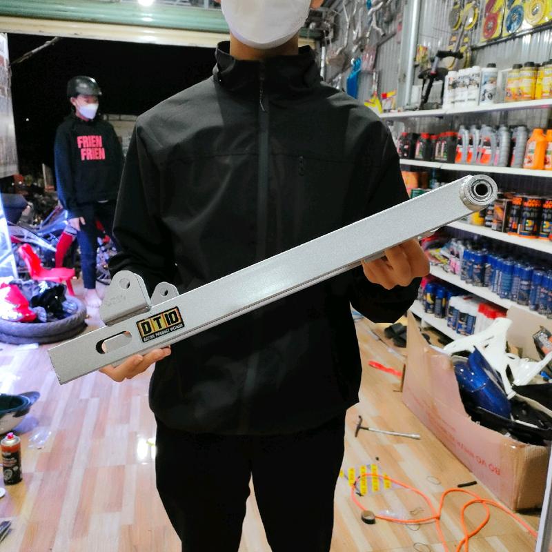 Gấp DT10 dài 52cm gắn xe sirius wawe,dreem kèm pass tăng sên phụ kiện phụ tùng xe máy xemay