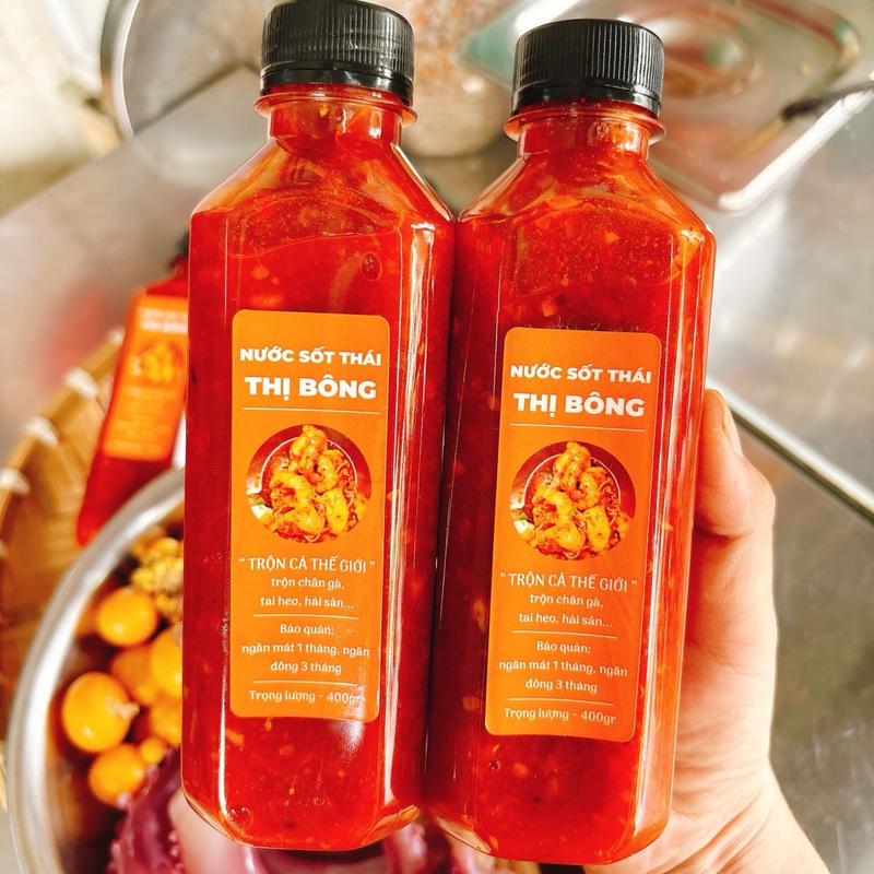 COMBO 2 CHAI CHÂN GÀ SỐT THÁI - chai từ 330ml Nước Sốt Gia Vị Nước Sốt Chua Cay sốtănbạchtuộcsống sotthai tron changa