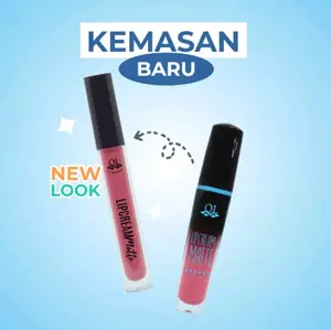 QL LIPCREAM MATTE (Kemasan Baru. pakai wadah)
