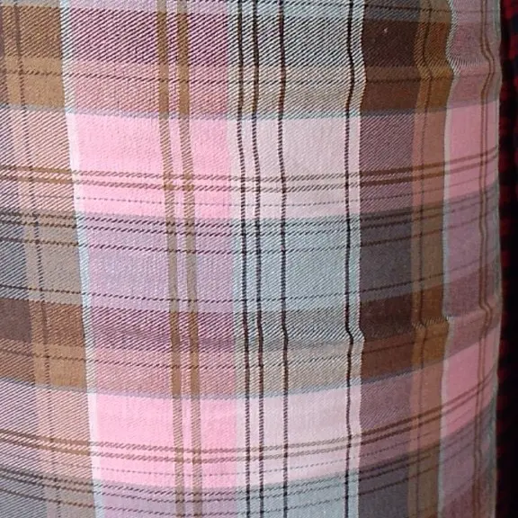 Áo khoác sơ mi nam nữ FLANNEL tay dài from rộng nhiều màu cá tính (ảnh cận chất) 7