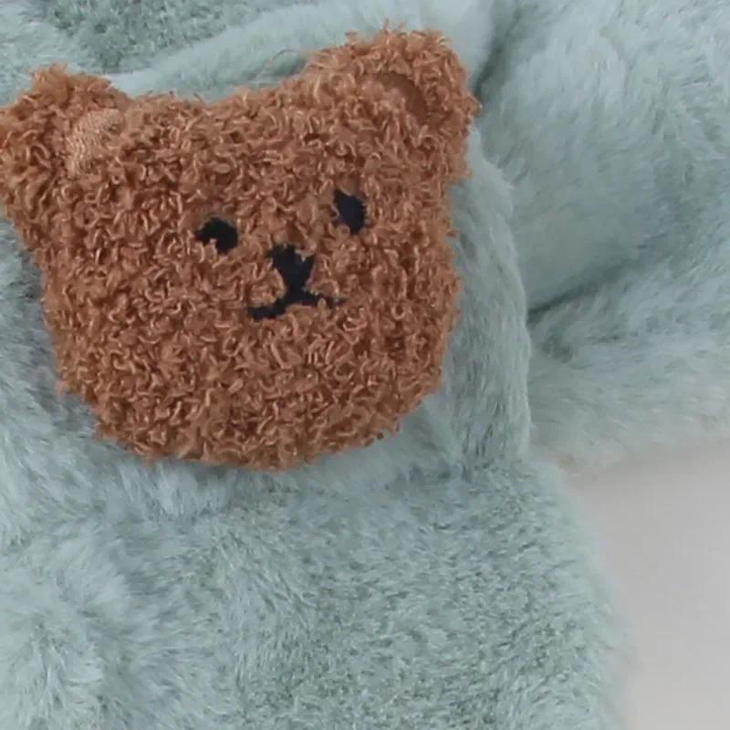 Product Introduction of Korean Style Kawaii Baby Scarfs Cute Cartoon Doll Bear Shawls for Toddler Boy Girl Scarf Autumn Winter Warm Baby Accessories 13