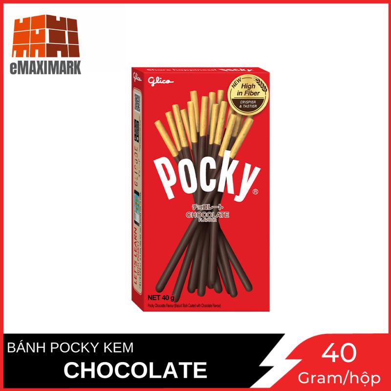  Bánh Que Phủ Kem Glico POCKY Vị Sô Cô La Hộp 40g 