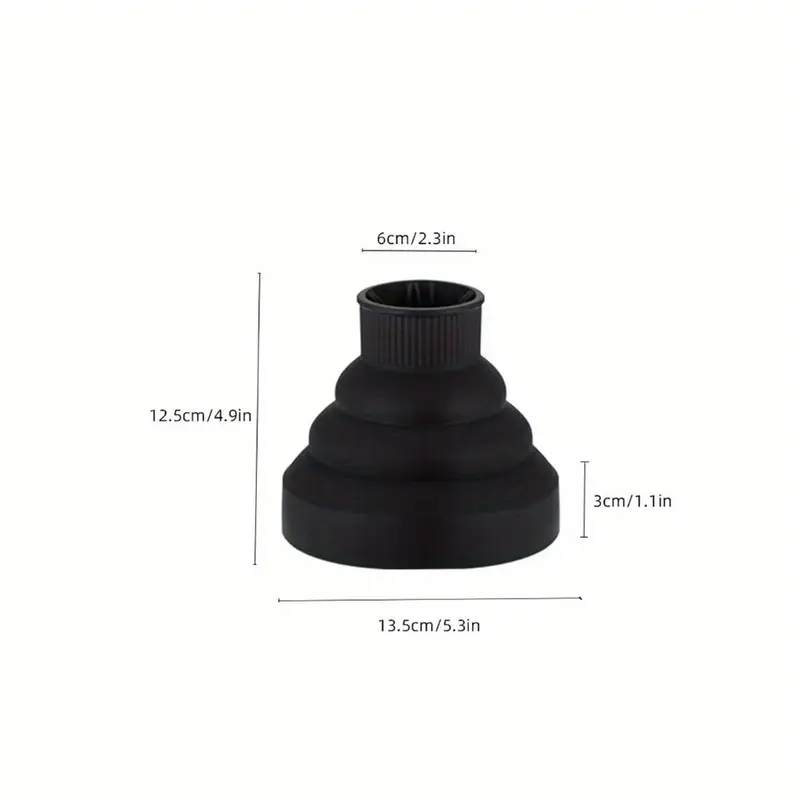 Silicone air hood Silicone hair dryer Folding silicone air hood Curling perm air hood drying set 4