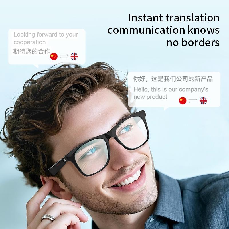 Bluetooth Smart Glasses for Calls Music Play Noise Canceling Waterproof IP68 Can Exchange Lens Wireless Sunglasses for Men Women - Image 16