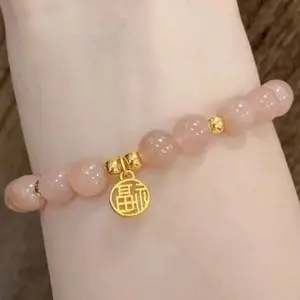Kalung Sunstone Alami, Liontin Kristal Pembawa Keberuntungan Untuk Wanita