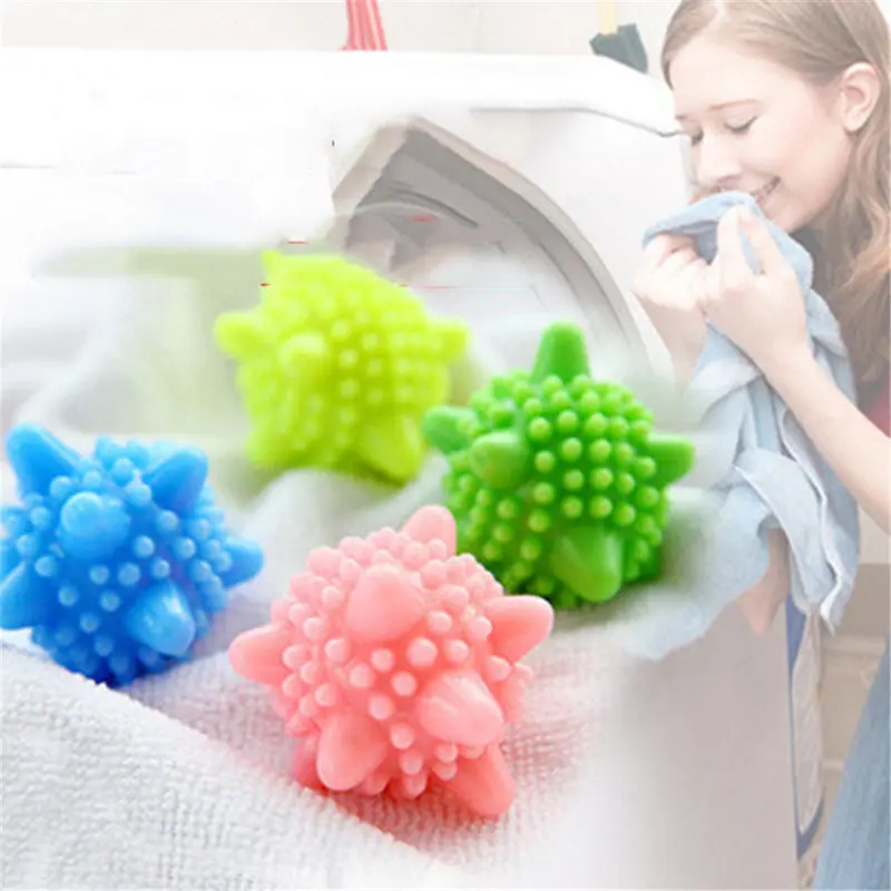 Bóng Giặt Ma Thuật Tái Sử Dụng, Để Vệ Sinh Gia Đình, Máy Giặt, Chất Làm Mềm Quần Áo, Hình Sao Biển, Bóng Làm Sạch Chắc Chắn 1