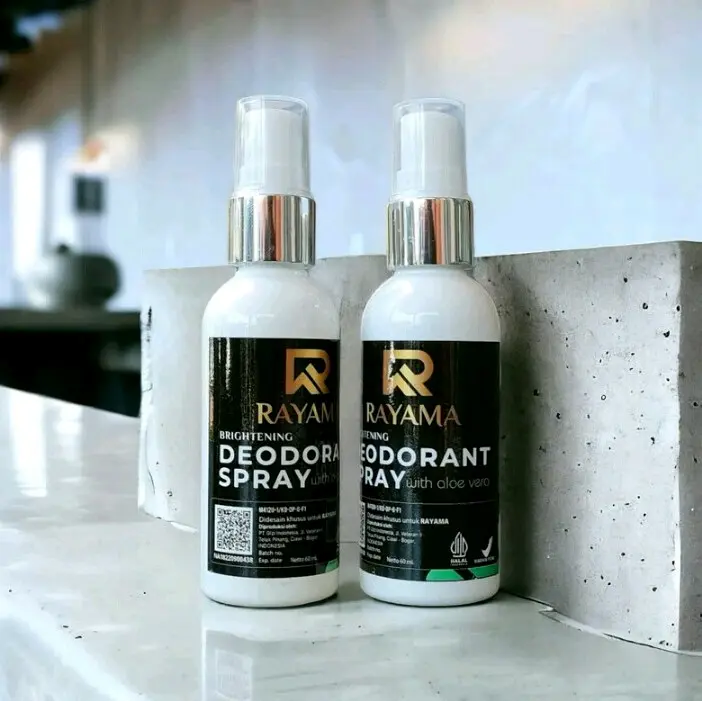 [FREE GIFT] RAYAMA Deodorant Spray | Penghilang Bau Ketiak dan Mengurangi Keringat Berlebih | BPOM Halal Roll 4