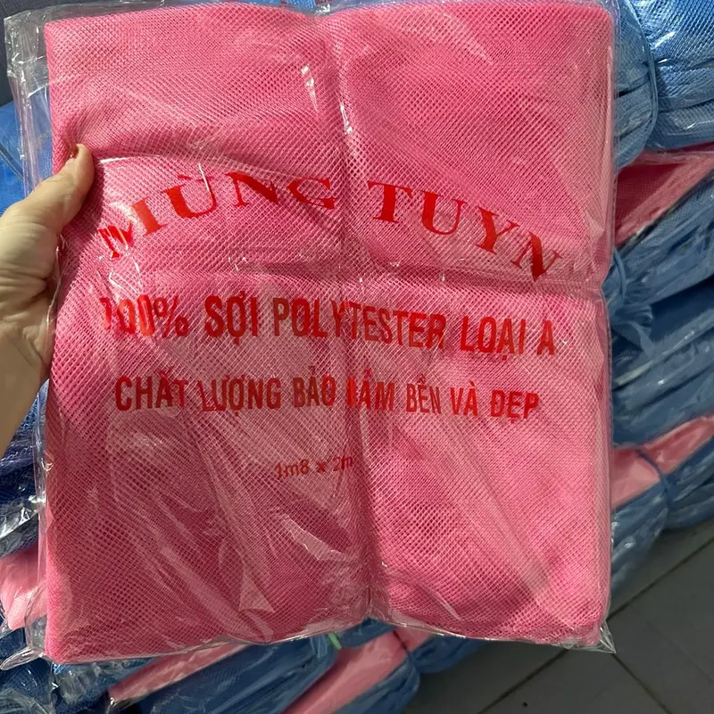 Mùng tuyn ( mùng cột dây 4 góc) đủ kích thước (màn ngủ) 1