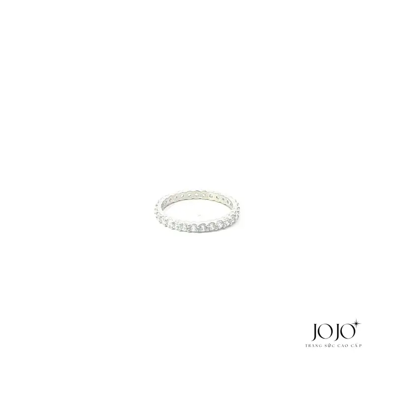N1085 nhẫn nữ đính dá CZ cao cấp cá tính trẻ trung JOJO 2