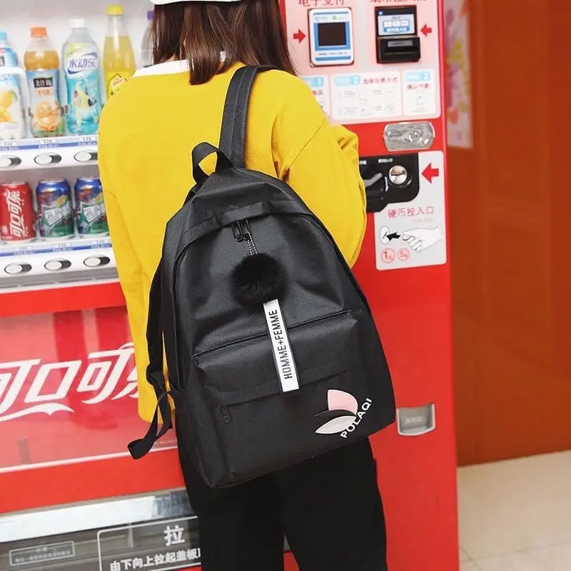 JN072 กระเป๋าเป้สะพายหลังแฟชั่น พร้อมส่ง รุ่นLeaf