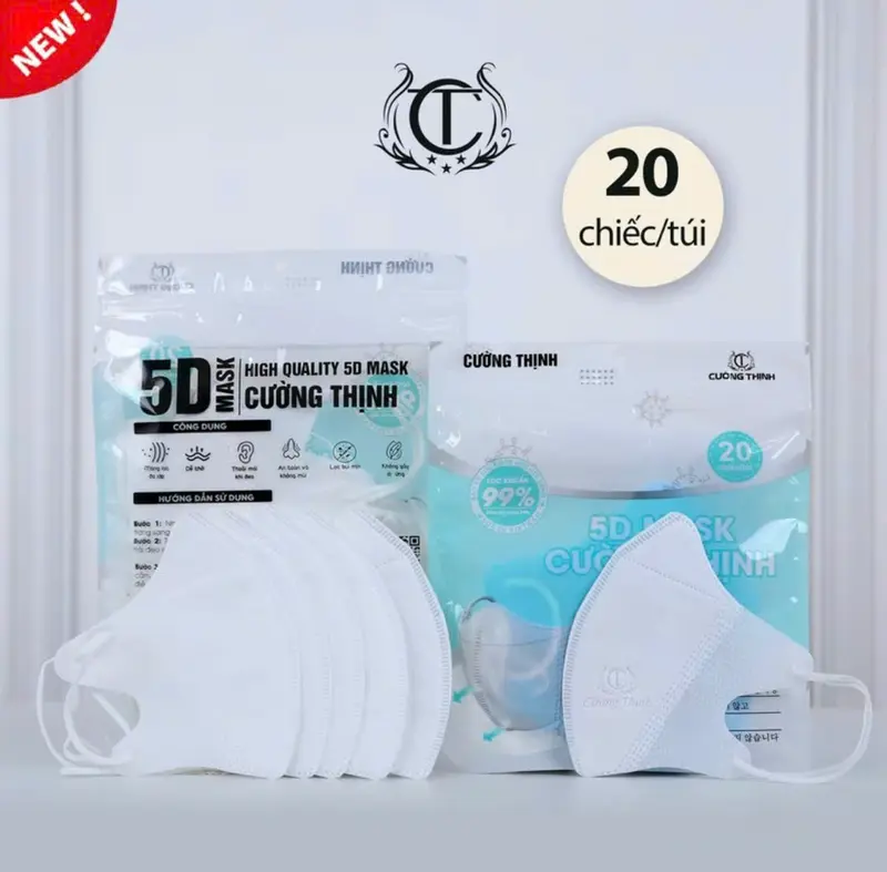 Thùng 500 chiếc khẩu trang Cường Thịnh 1