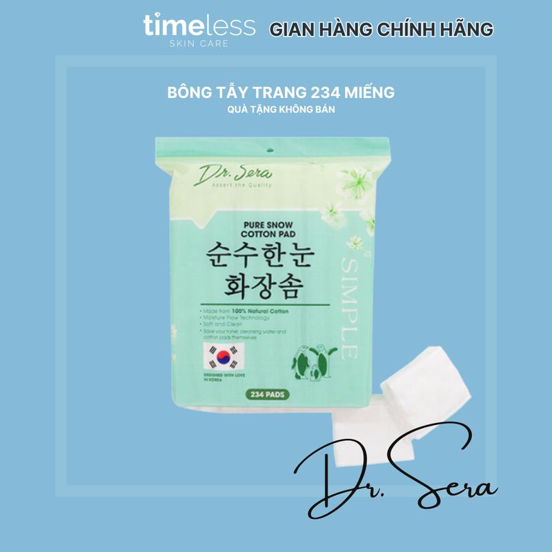 Bông Tẩy Trang Vải Cotton Mềm Mịn Dr.Sera Pure Snow Cotton Pad 234 Miếng