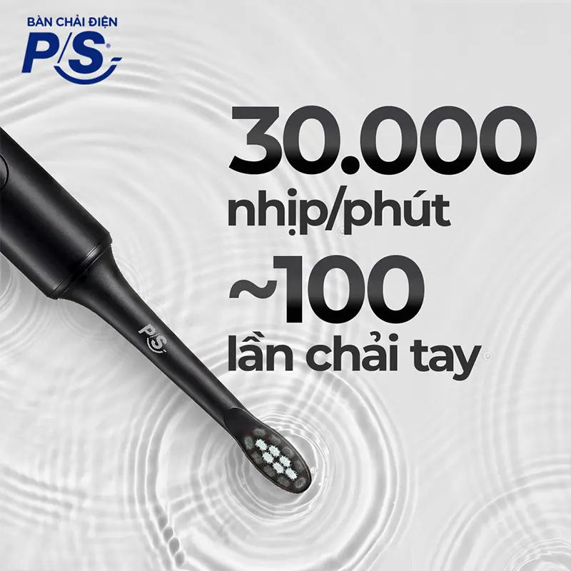 Bàn Chải Điện P/S Sonic Expert Chuyên Gia Sóng Âm - Công Nghệ Sóng Âm, Chải Sạch Mảng Bám Tới 8X [2] 3