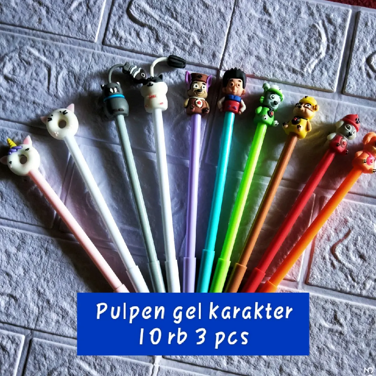 Pulpen gel karakter