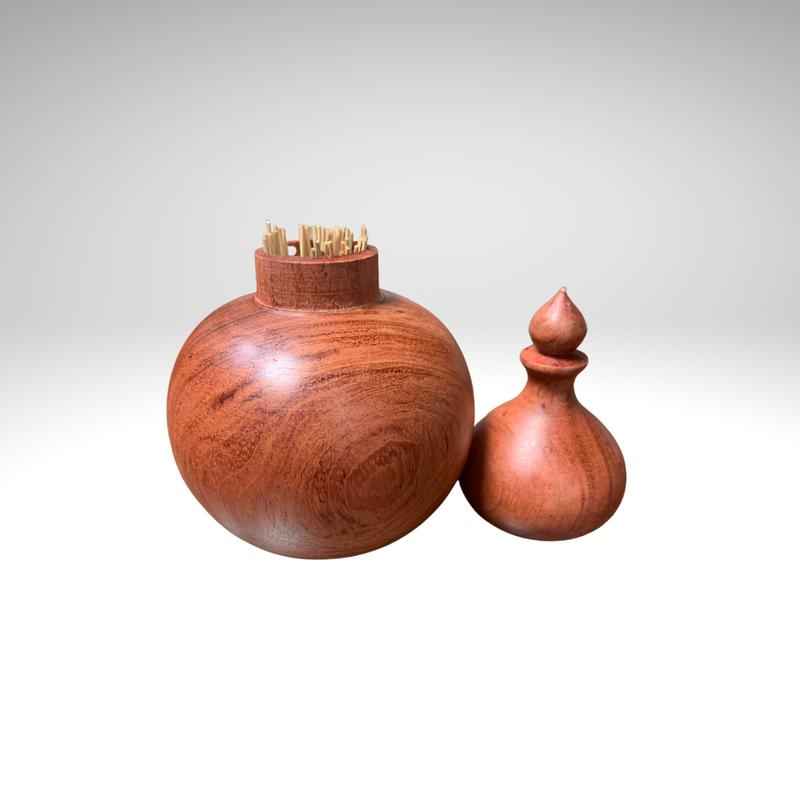 Product Introduction of Hộp Đựng Tăm Hồ Lô Gỗ Hương 0