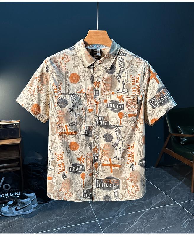 (NEW ARRIVAL  Cao Cấp ) Áo Sơ Mi cộc tay chuẩn form,thoáng khí và mặc cực mát và thoải mái, không nhăn không xù P2403 0
