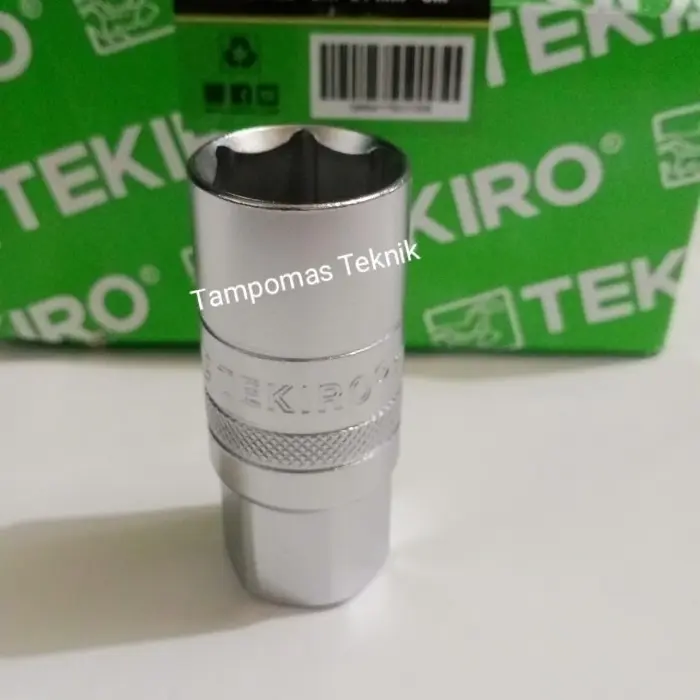 Mata Sok Busi 21mm Tekiro DR.1/2 Kunci Busi Tekiro 21 mm 1