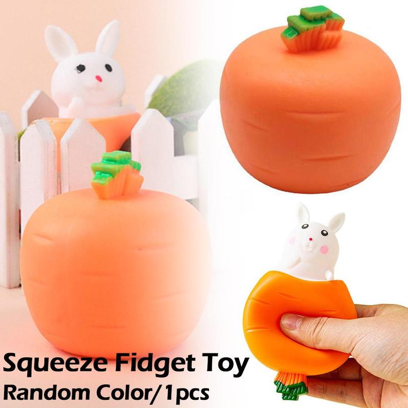 Cute White Rabbit Squeeze Toys Rabbit Decompression Toy Children's ...