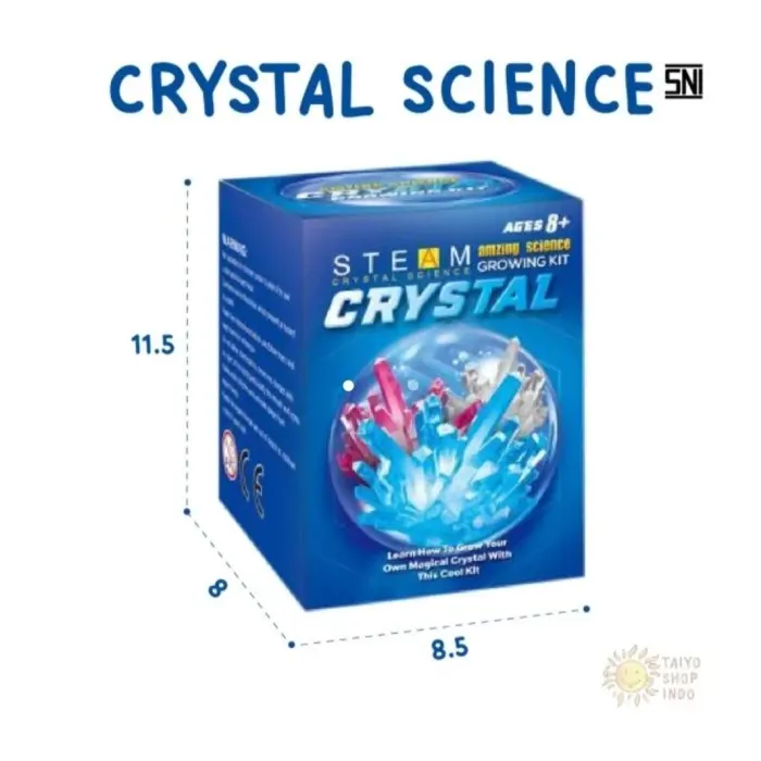 MAINAN ANAK MAGNET STEM MAGNET SCIENCE CRYSTAL SCIENCE MAGNET KUAT ORIGINAL IMRT - MAGNET SCIENCE 1