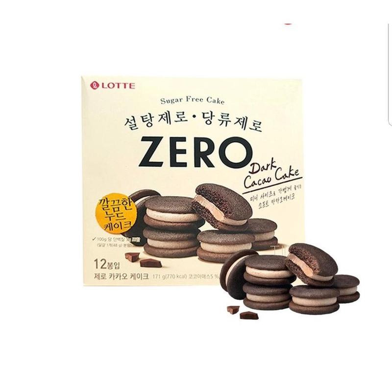 Bánh Zero Dark Cacao Cake 171g Food Thức Ăn 0