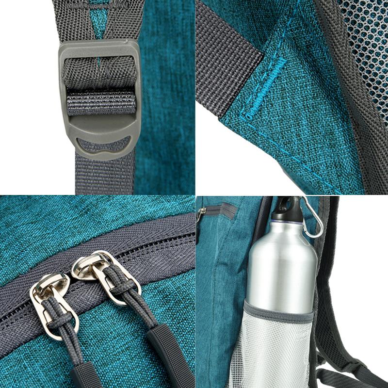Product Introduction of Outdoor Sports Bag Lightweight Hiking Backpack Folding Travel Bag Casual Backpack 22