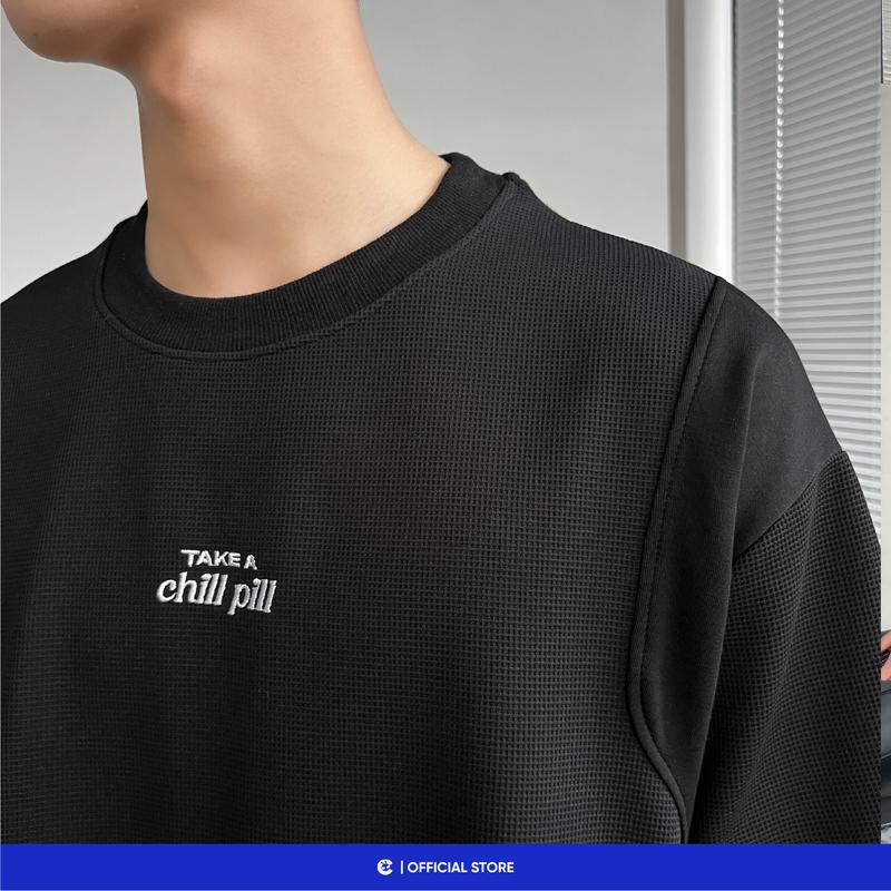 Áo thun nam nữ phông cộc mùa hè Local Brand Chính Hãng City Cycle Áo thun Chill Pill 5