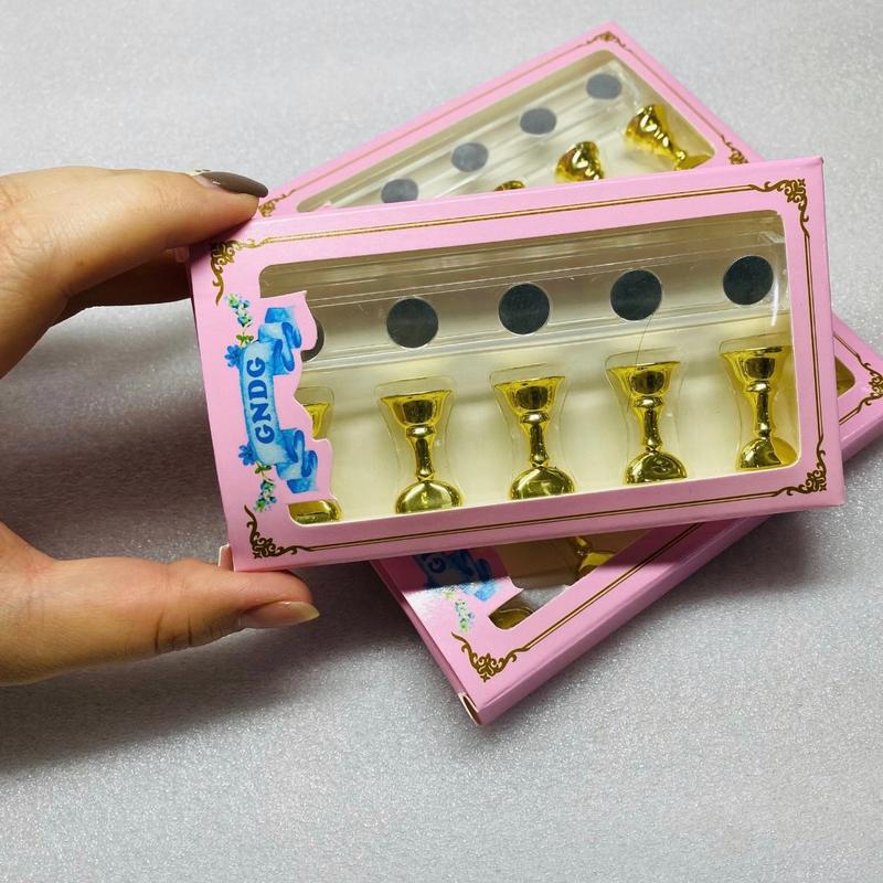 Mẫu đế cờ tập sơn , đế chân cờ gắn nail giả Làm đẹp móng, đế để móng mẫu làm nail box