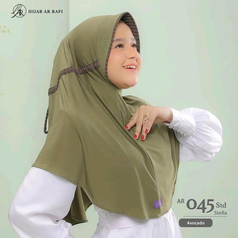 promo Sakinah hijab arrafi Hijab serut  instan adem nyaman  Fashion muslim 2