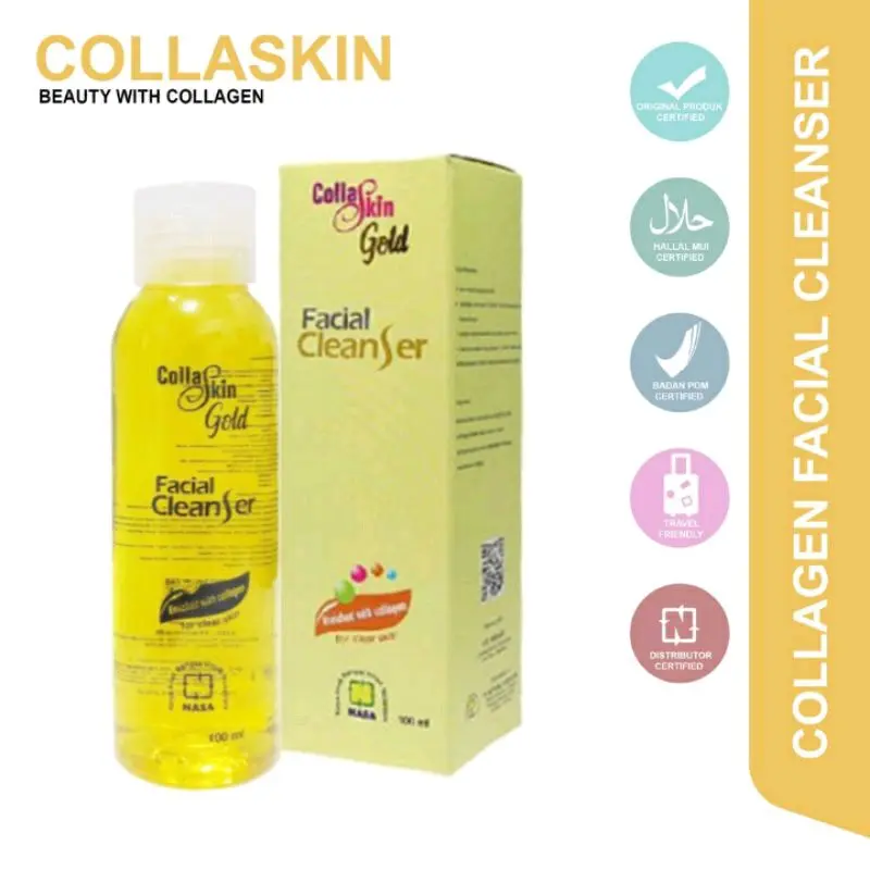COFC NASA COLLASKIN FACIAL CLEANSER SABUN JERAWAT SABUN CUCI MUKA PEMBERSIH WAJAH Bebas Alkohol Semua Jenis Kulit Kontrol Minyak