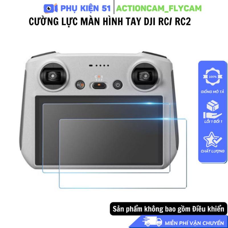 Cường lực bảo vệ màn hình Tay DJI Rc Rc2 Mini 3 Mini 4 Pro chống trầy xước 