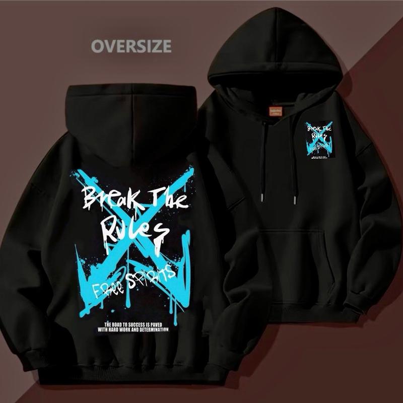 ÁO HOODIE UNISEX NAM NỮ DẤU CHÉO XANH CÓ BIGSIZE TỪ 35kg đến hơn 100kg CHẤT NỈ DÀY MỊN CAO CẤP- ÁO KHOÁC CHUI TAY DÀI FORM RỘNG OVERSIZE Menswear