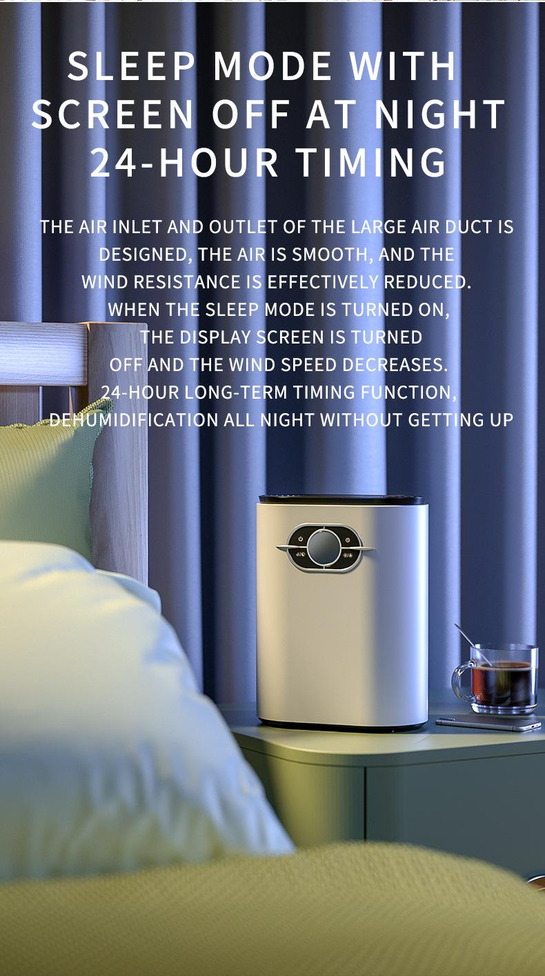 Product Introduction of Dehumidifier Household Dehumidifier Small Bathroom Dehumidifier Drying Bedroom Mini Moisture Absorber Indoor Moisture-Proof 14