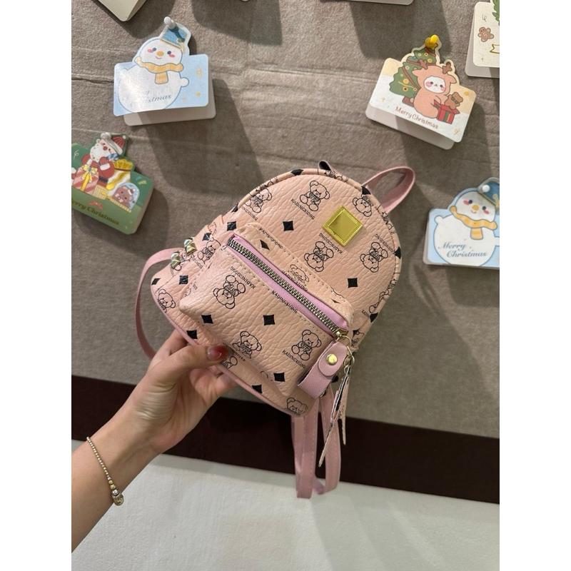 Balo mini gấu móc cún - size 20 3