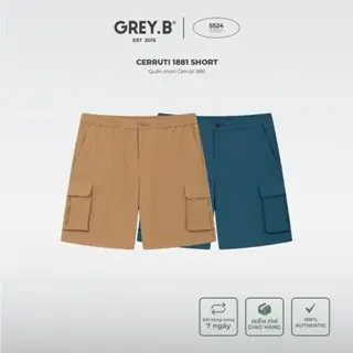 Quần Đùi Short Cerruti 1881 GREYB Túi Hộp Nhiều Màu Phong Cách Hàn Quốc