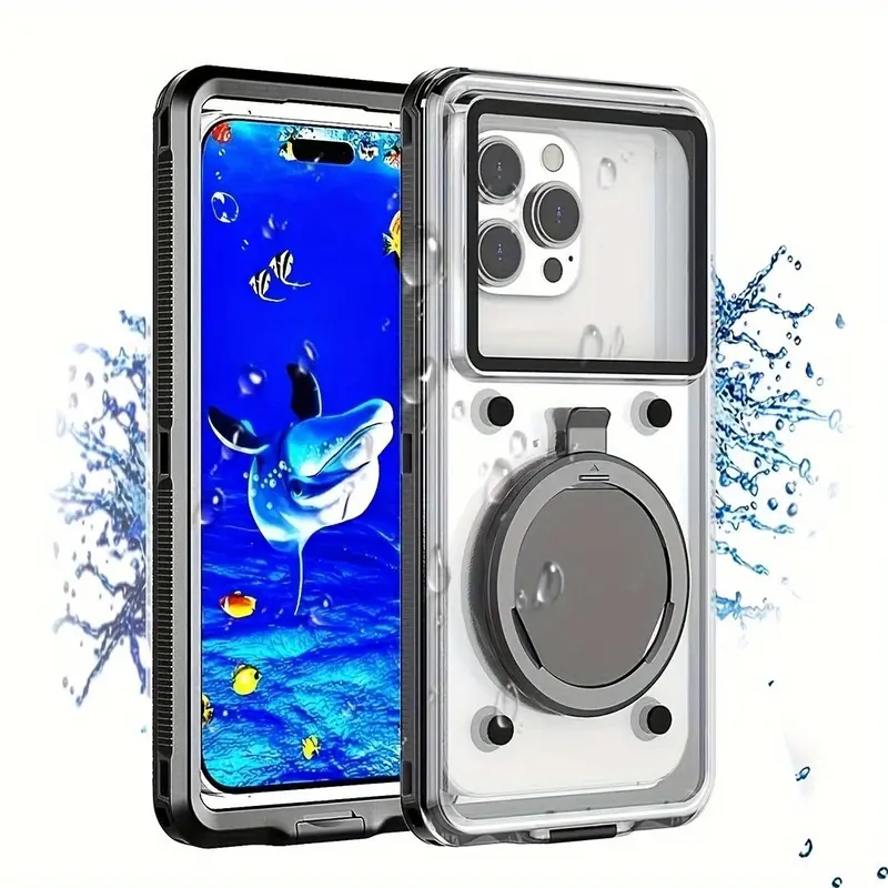 Multifunctional Waterproof Phone Case, 1 Count Phone Protector with Touch Screen, Suitable for Most Phone Models, Designed for Swimming Diving 0