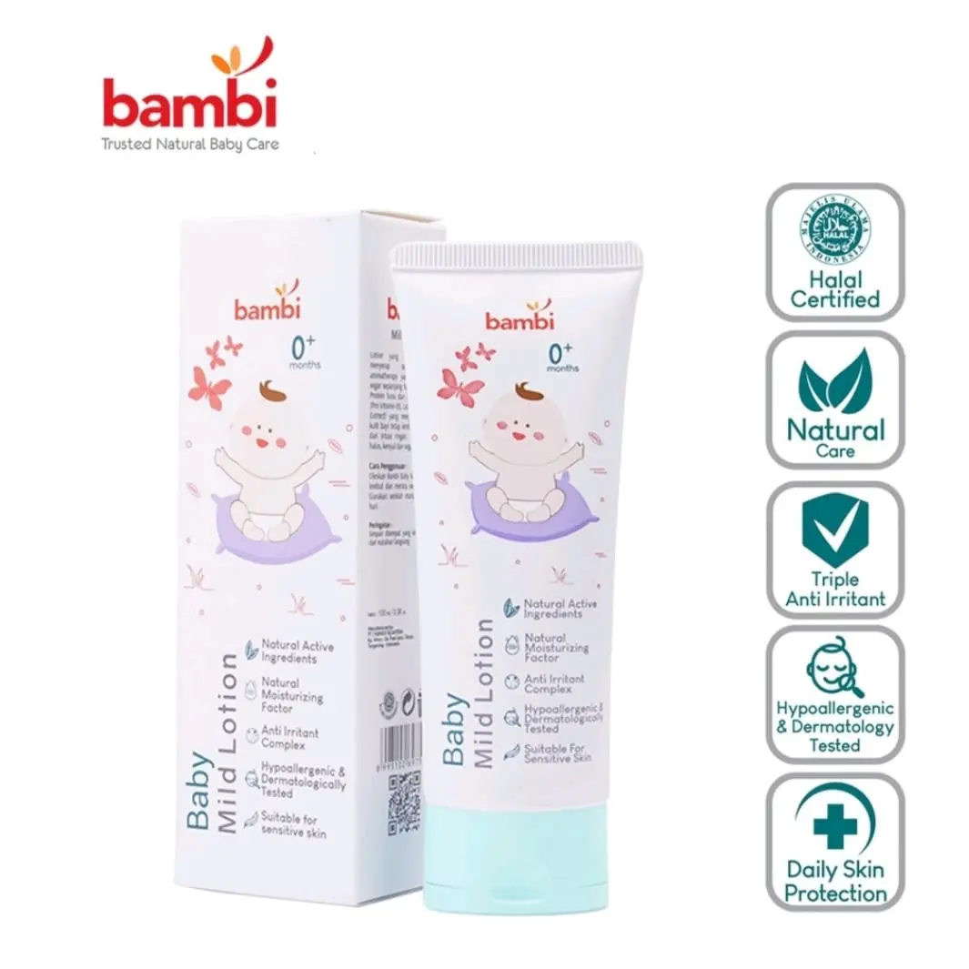 Bambi baby mild lotion 100ml