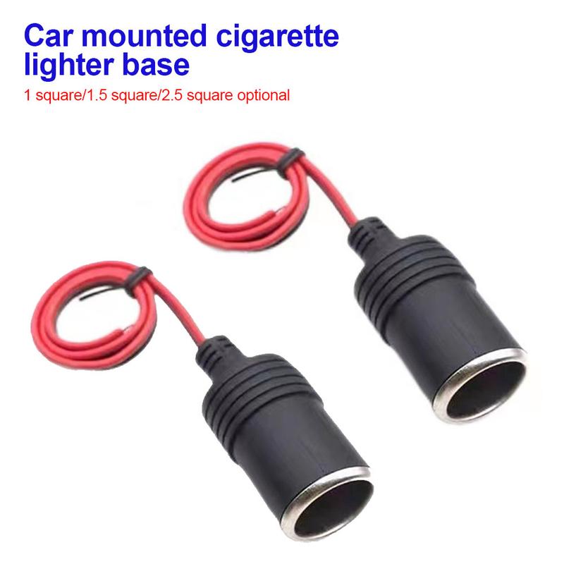 Product Introduction of KEBETMEE 12V car charger cable 10A/15A/20A female socket connector adapter 2