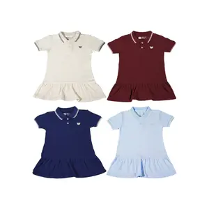 FLUFFY Dress Anak - Polo Shirt Dress - Fluffy Denim Original