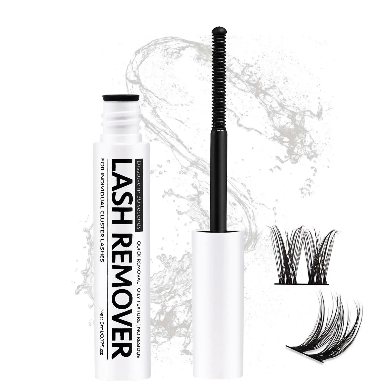 Lash Glue Remover, Lash Extension Remover, Cluster Lashes Eyelash Extension Glue Remover, Cluster Lashes Remover, Eyelash Extensions Lash Makeup Remover, Strip Lashes Remover, Cosmetic, Valentine's Day Gift