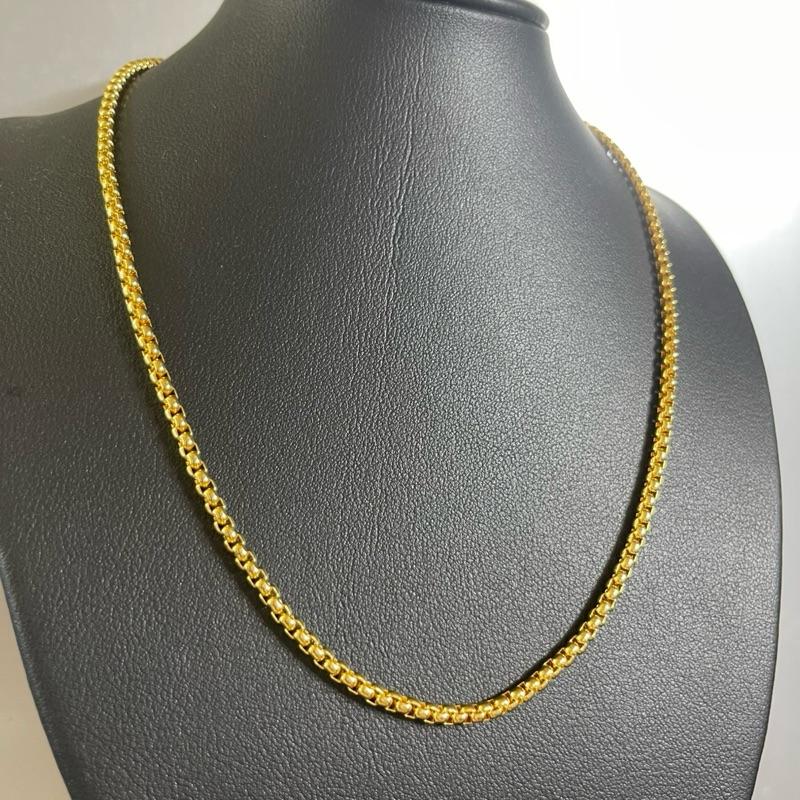 Dây Chuyền Chữ Công 3 Chỉ MH08