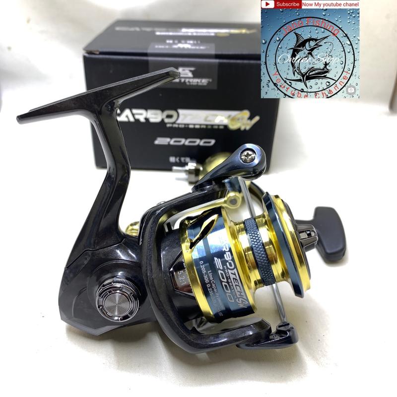 Reel Versus Carbotech SW 1000-6000 Power handle Body carbon 5
