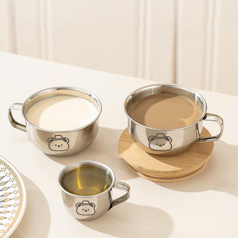 80/200ML Mini 304 Stainless Steel Milk Cup Coffee Flower Milk Frothing Pitcher Latte Cappuccino Milk Cream Cup Small Coffee Cup Jugs Tea 2