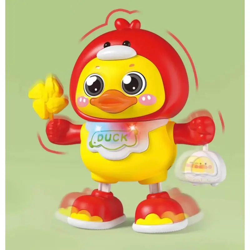 HAPPYTOYS.888 #C87 Mainan Dancing Bebek / Mainan Anak Dancing Duck / Mainan Anak Bebek Joget Music dan Lampu 3