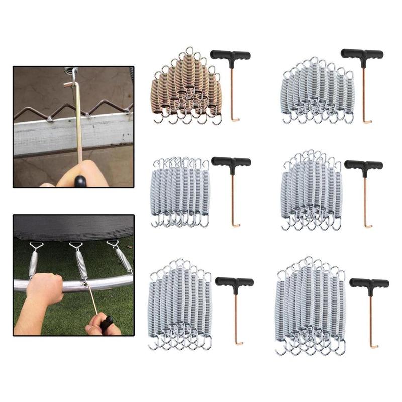 15Pcs Trampoline Springs Replacement Weather Resistant with Spring Hook 3